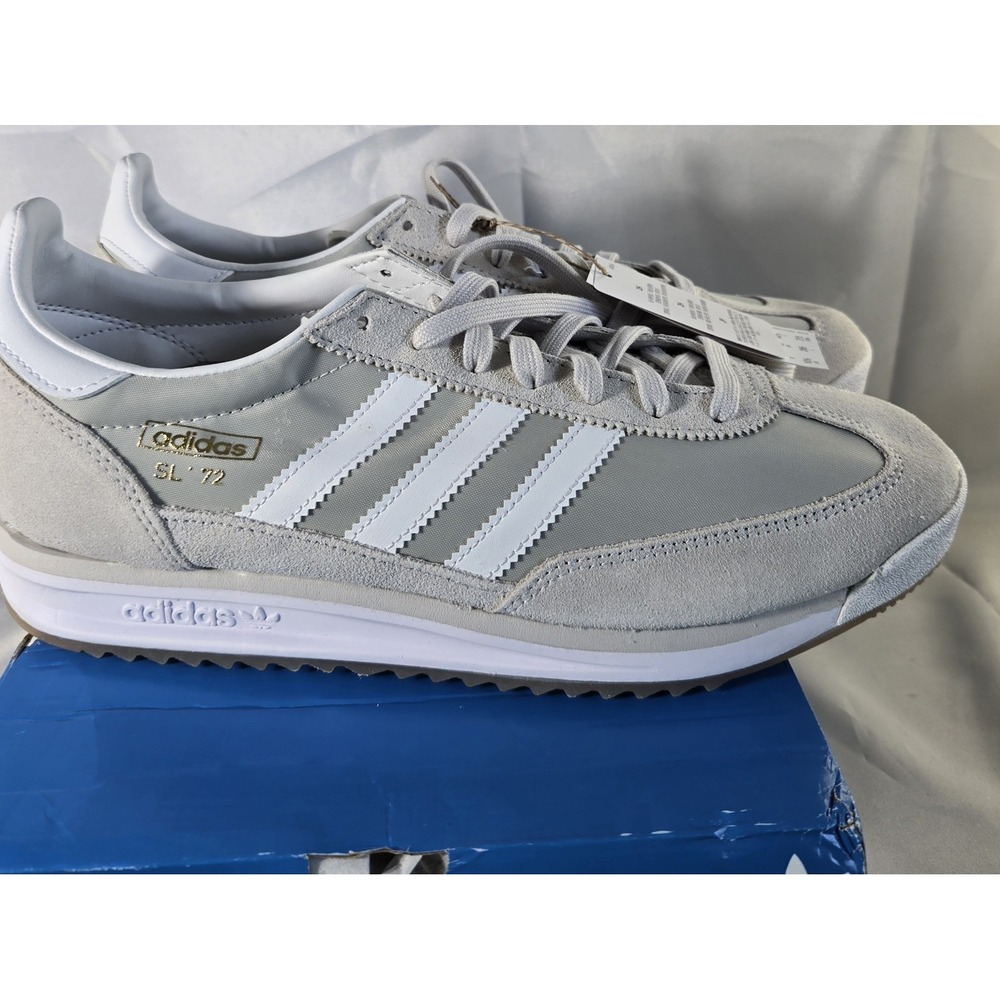 Adidas SL 72 Retro Sneakers RS Originals Shoes Grey Retro Trainers New Size 10.5 - Picture 3 of 10